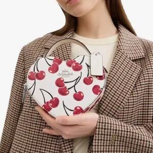 Coach Heart Shaped Crossbody Bag - Has Tags